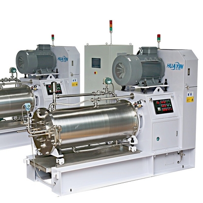 Stainless Steel Horizontal Bead Mill For Food Addictive / Peanut Butter/ Mushroom Soup