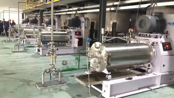 250L Non Explosion Wet Milling Equipment  75KW Mill Grinding Machine