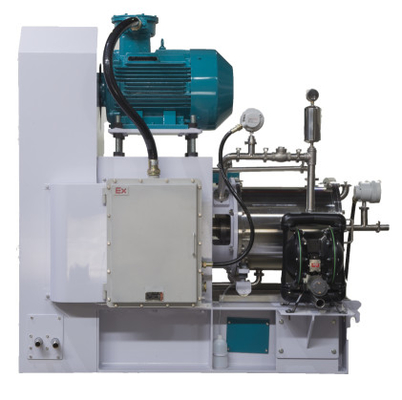 Paper Making Horizontal Pine Type Bead Mills 60L 75KW SIC Ceramics/ 304 Stainless Steel