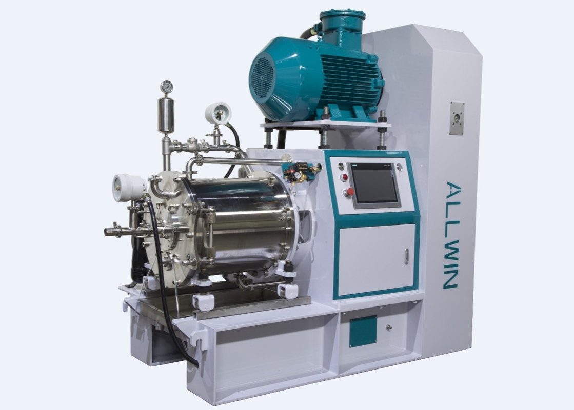 Pin Type Agitator Bead Mill 50L 45kW Solvent Production Machine better fineness